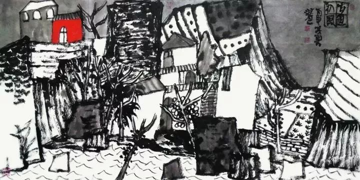 山水画名家谢其云当代新水墨作品解析