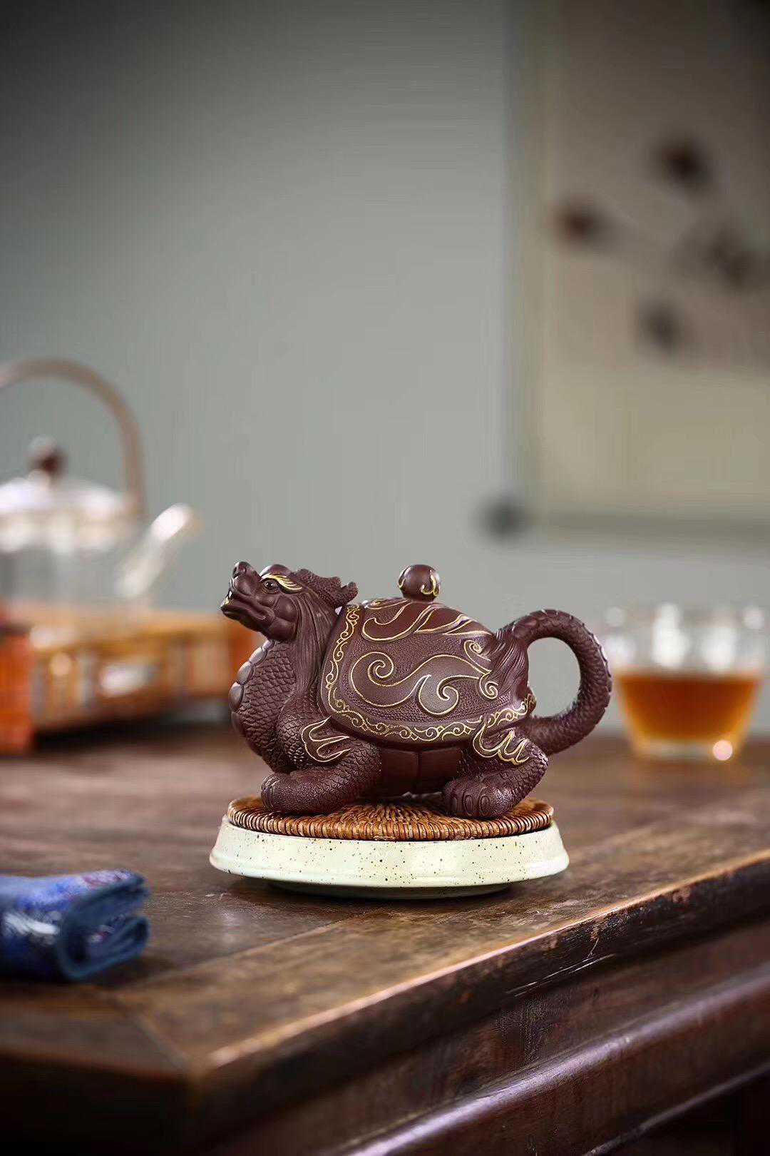 怪壶品鉴《如意龟龙壶》