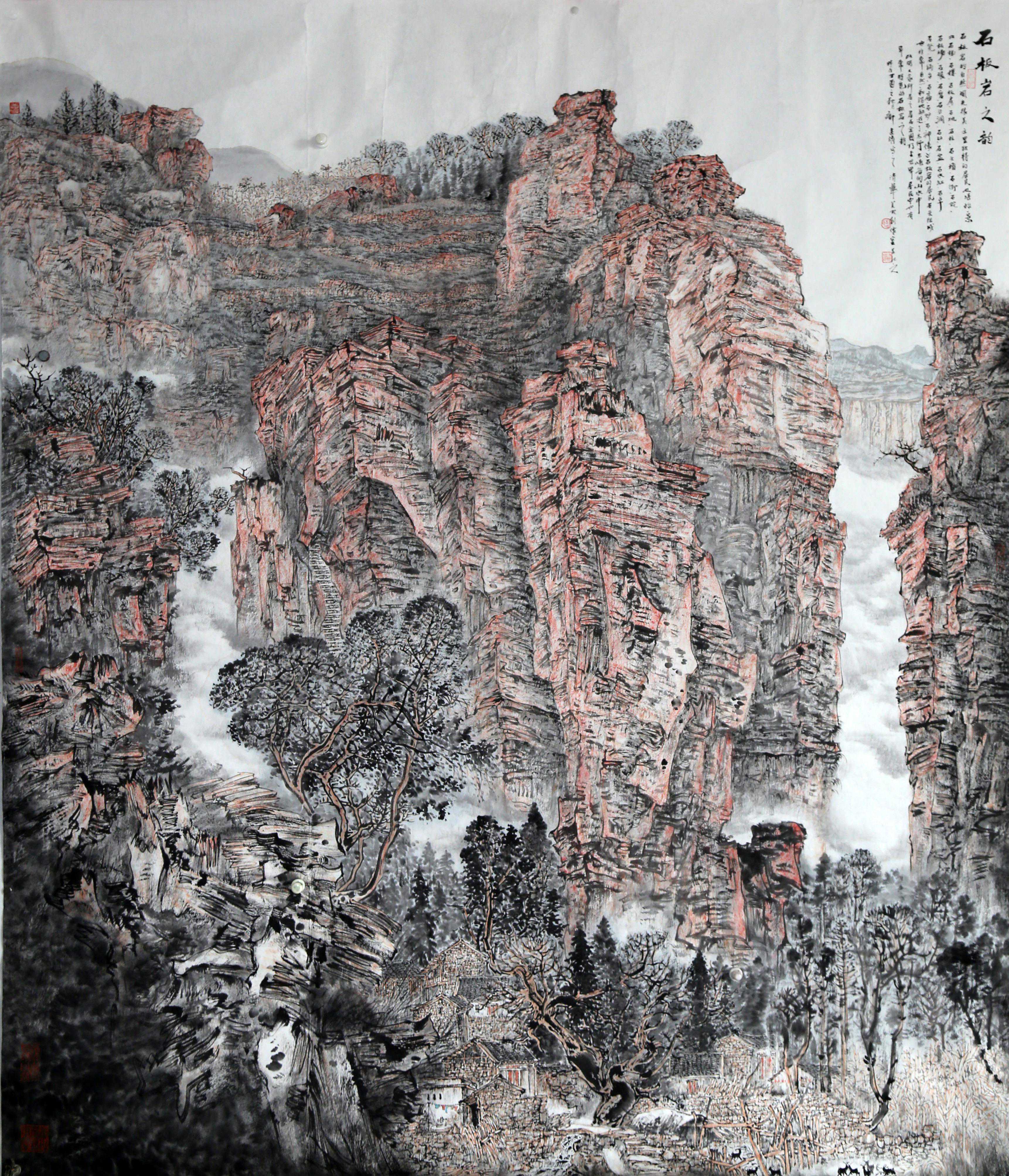 胸中藏丘壑 笔底气韵生——计建清作品鉴赏