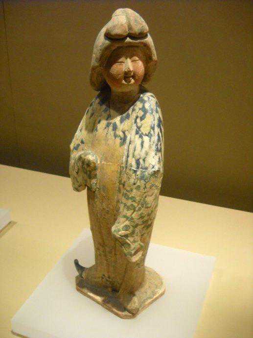 唐代彩绘三彩釉女子俑，马俑，骆驼俑，天王俑，镇墓兽，陶器大全